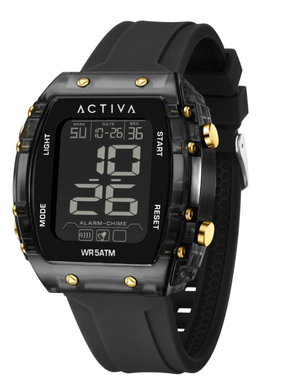 Activa Ranger X Invicta Digital Men's Watch - 45mm, Black (ACW8108-004)